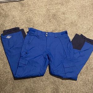 Women’s Columbia Ski Pants in Blue and Black